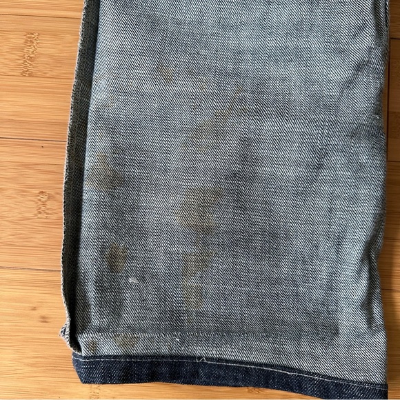 Levi's 514 Slim Straight Denim Blue Jean 36x30 Double Flap Pockets Zip Fly - Picture 16 of 16